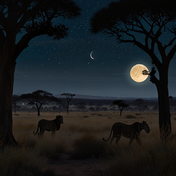 Savanna Moon Night Luck Casino